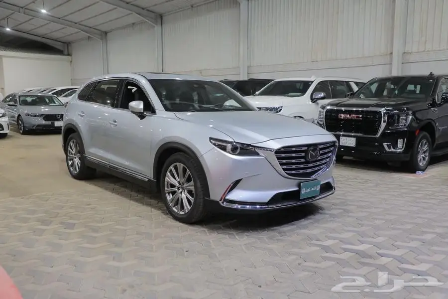 مازدا CX9 فل كامل سيجنيتشر فتحة سقف جلد موديل 2023 0