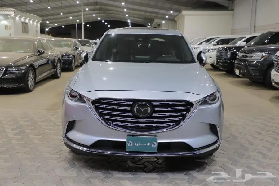 مازدا CX9 فل كامل سيجنيتشر فتحة سقف جلد موديل 2023 1