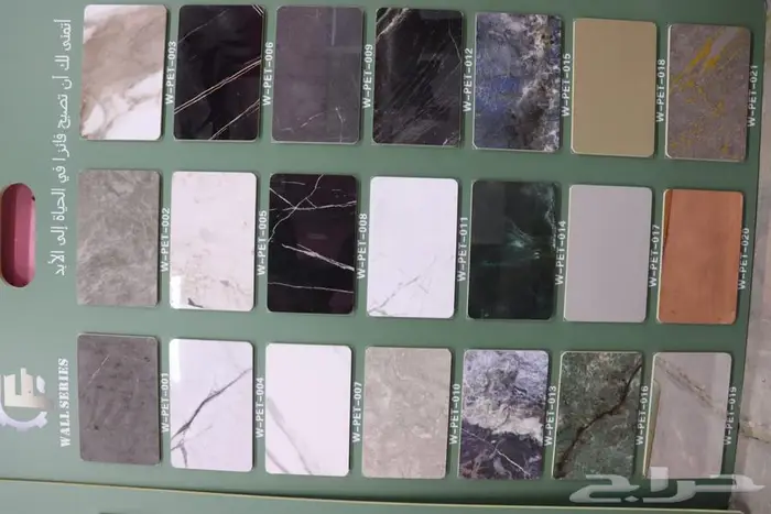 ديكور بديل خشب بديل رخام مع التركيب 19