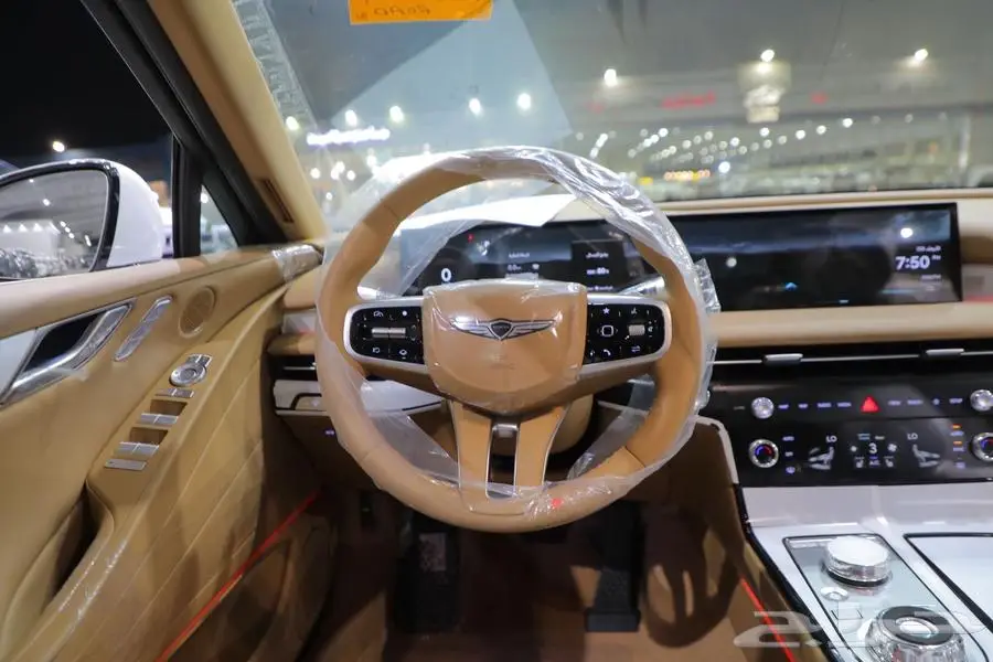 جينيسس G80 بريستيج بانوراما جلد اربعة سلندر موديل 2025 17