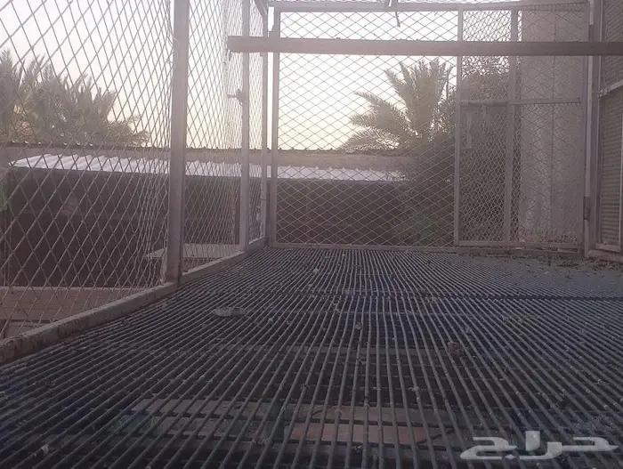 شبك حديد مجلفن بالبلاستيك ( أرضيه ) 1