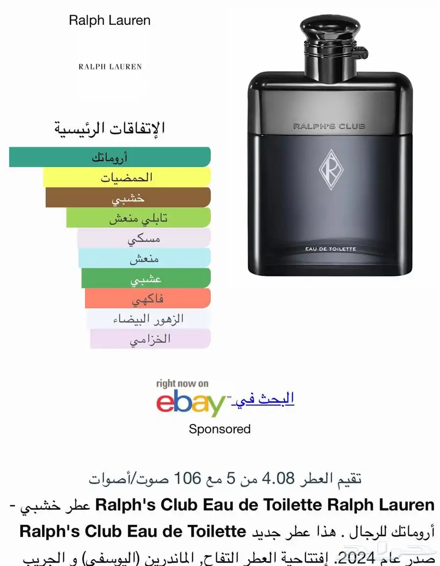 عطر بولو بلو و رالف تواليت 3