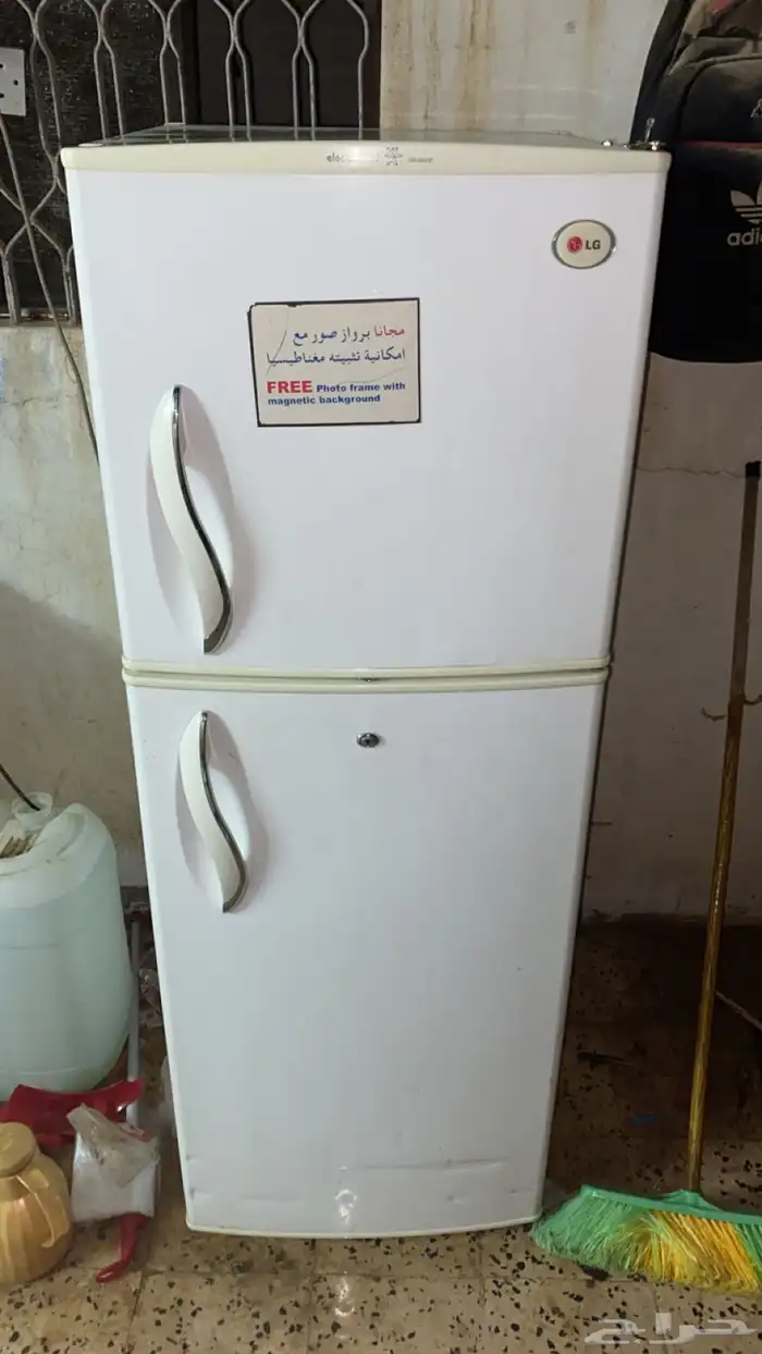 ثلاجة GLمافيه شي سليمه الفريون مخلص 1