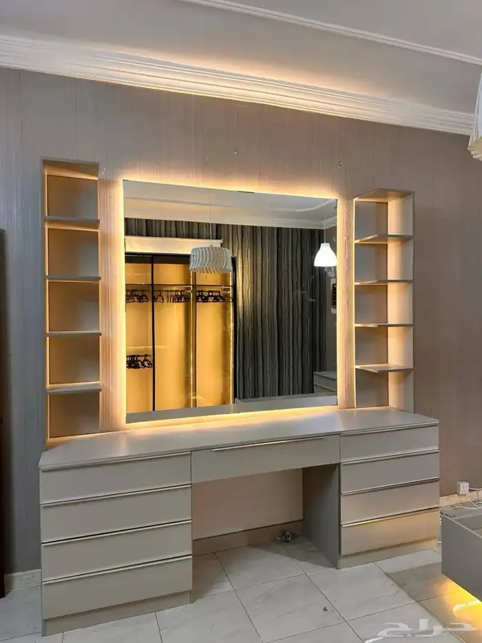 دواليب الملابس غرفة النوم خزائن تفصيل عل حسب الطلب 6