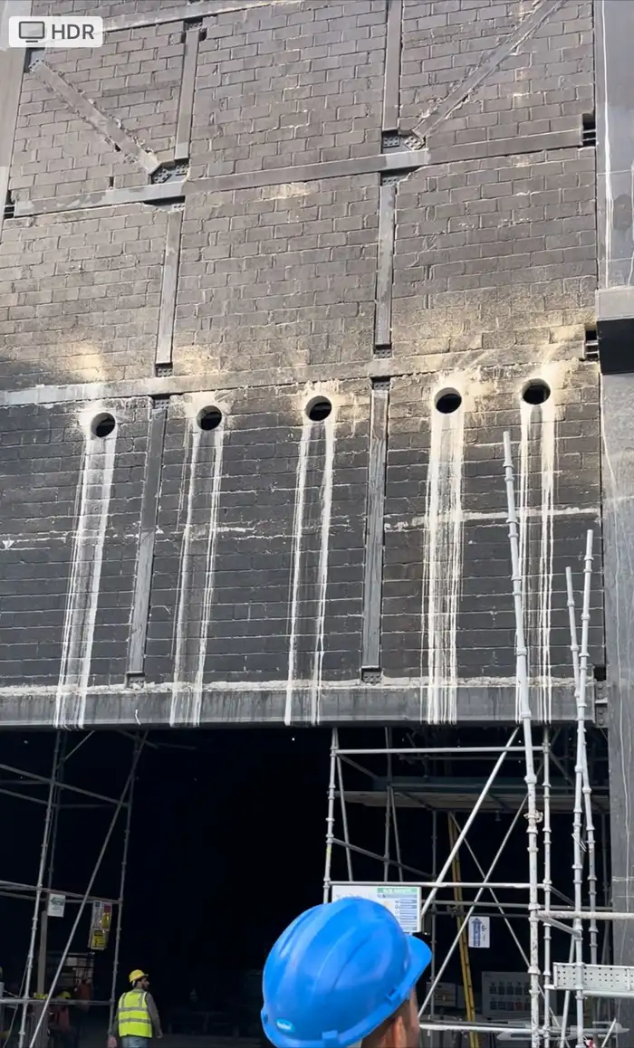 قص وتخريم الخرسانة بالواير ومنشار هيدروليك منشار عالي الترد 5