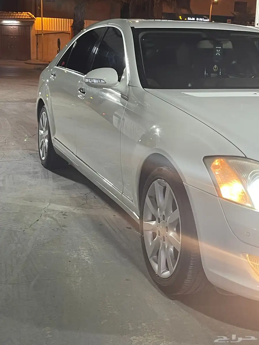 مرسيدس S350 موديل 2008 أماراتي شرط الفحص الموقع الرياض 2