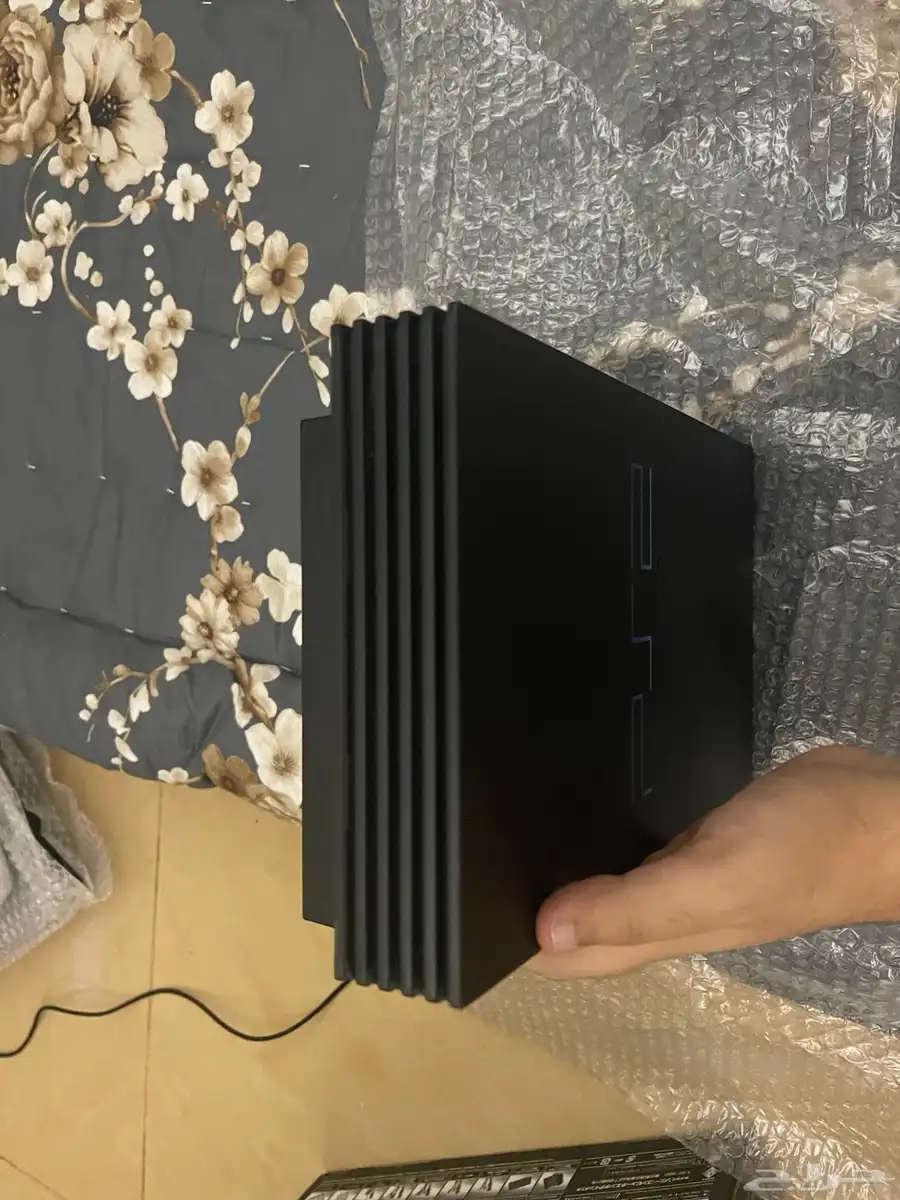 PS2 Midnight Black Console 8