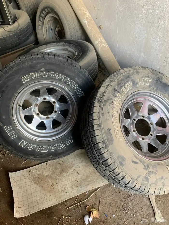 جنوط و كفرات تركب على باترول و على ددسن 2