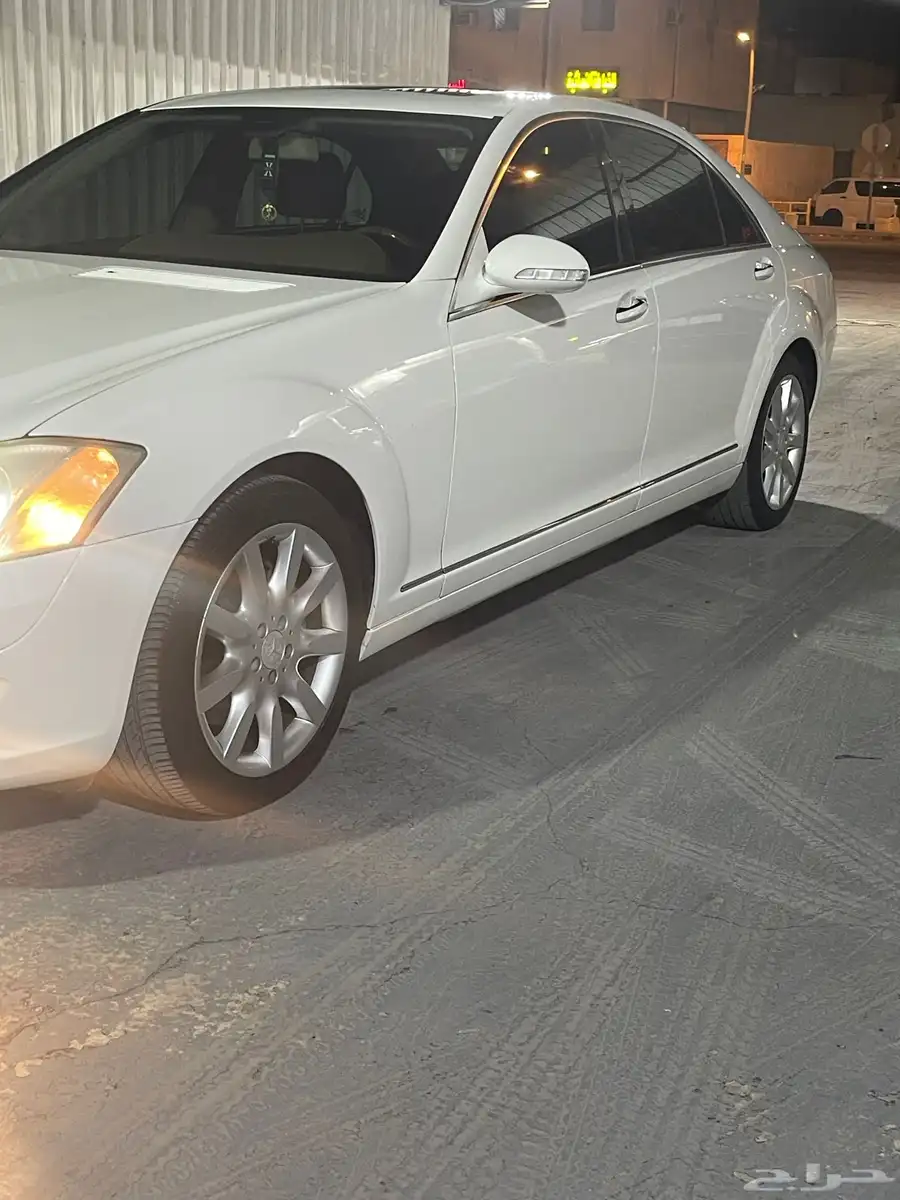 مرسيدس S350 موديل 2008 أماراتي شرط الفحص الموقع الرياض 1