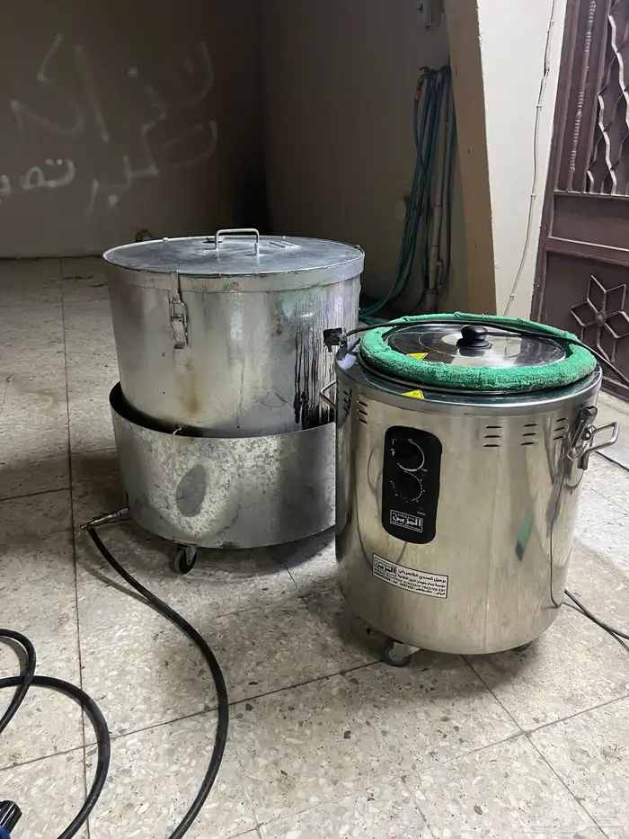 للبيع برميلين مندي كهربائي   غاز 0