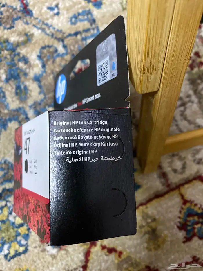 حبر طابعة HP اسود 1
