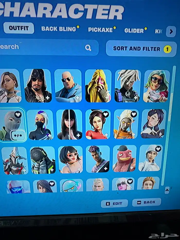 حساب فورت نايت 1