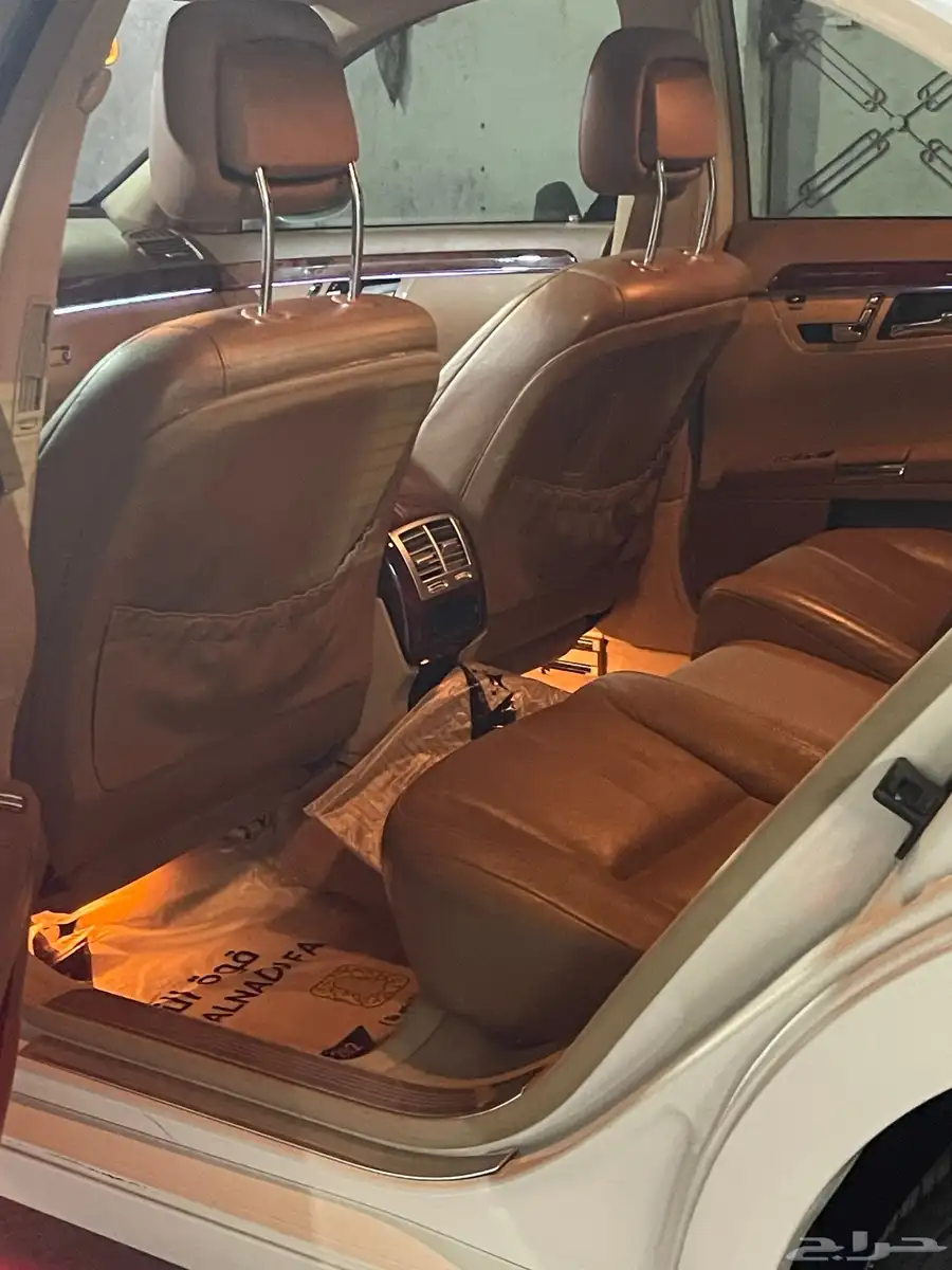 مرسيدس S350 موديل 2008 أماراتي شرط الفحص الموقع الرياض 5
