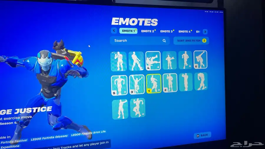 حساب فورتنايت 1