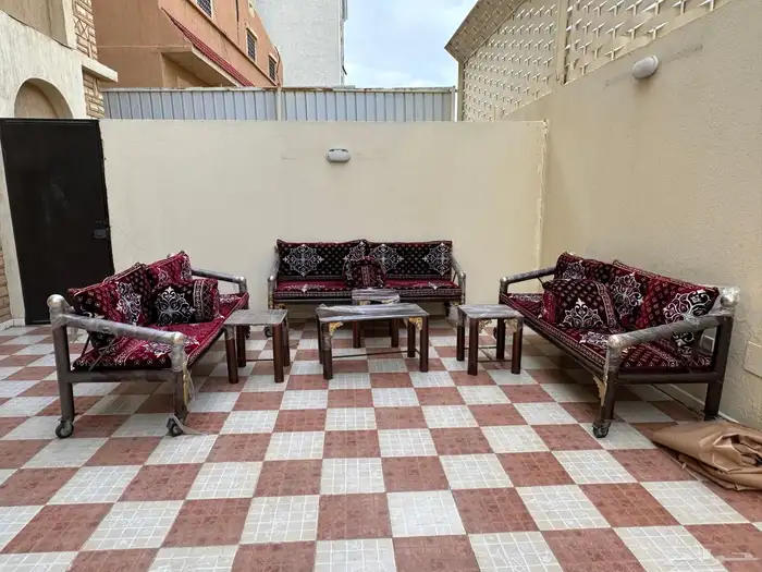 جلسات خارجية كراسي حديد 11