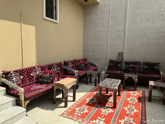 جلسات خارجية كراسي حديد 1