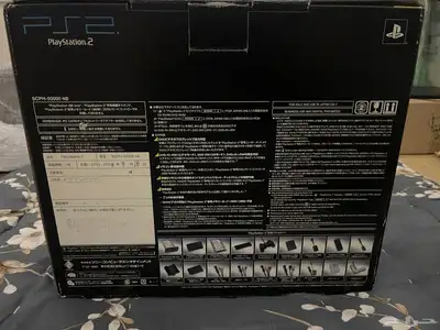 PS2 Midnight Black Console 3