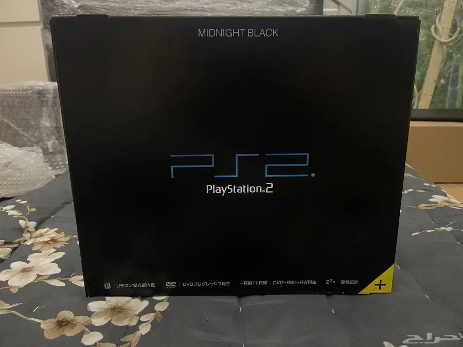 PS2 Midnight Black Console 0