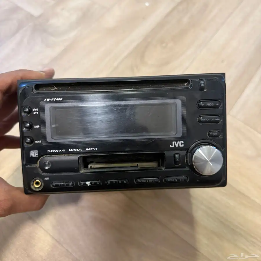 مسجل jvc سيدي وكاسيت اخو الجديد كل شي شغال 0