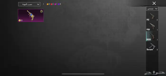حساب ببجي 56