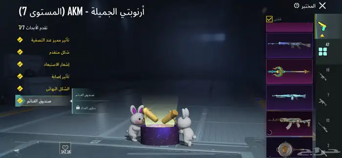 حساب ببجي 8 اسلحه ماكس وواحد لفل 6 20