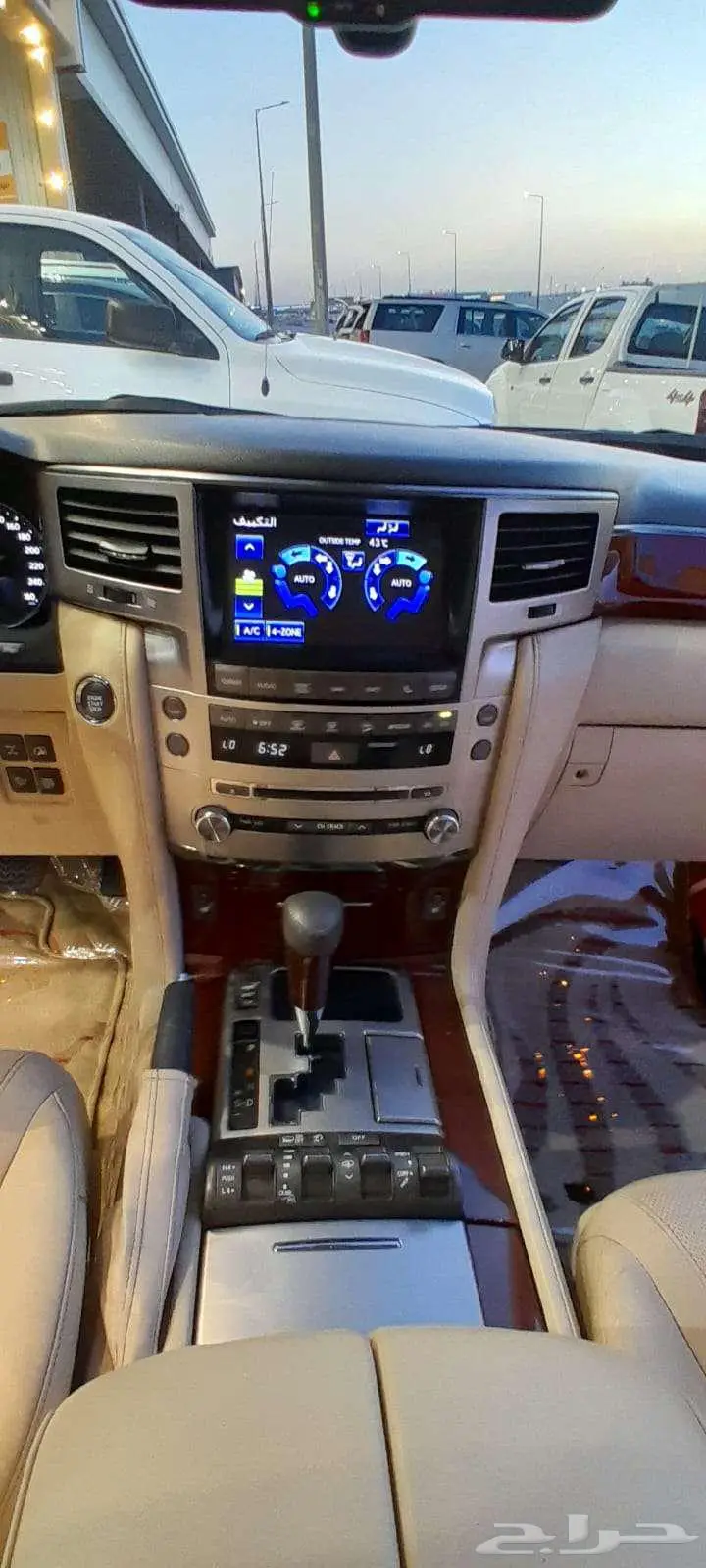 منوة المستخدم LX570 سعودي السعر 150 7