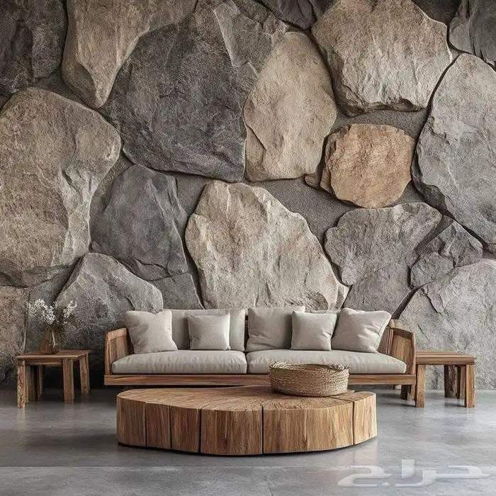 تصميم وتنفيذ شلالات اندنيسي صخري وجدريات صخريه 2