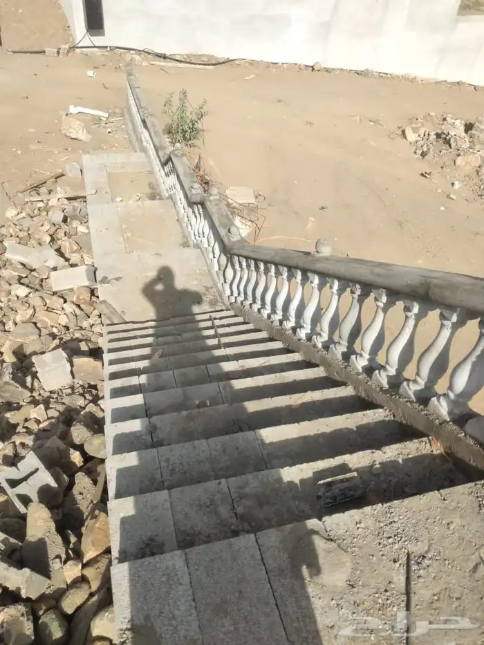 صبات خرسان سفتي درابزين بلدورة بلاط ارضيات قواعد اعمدة انارة 2