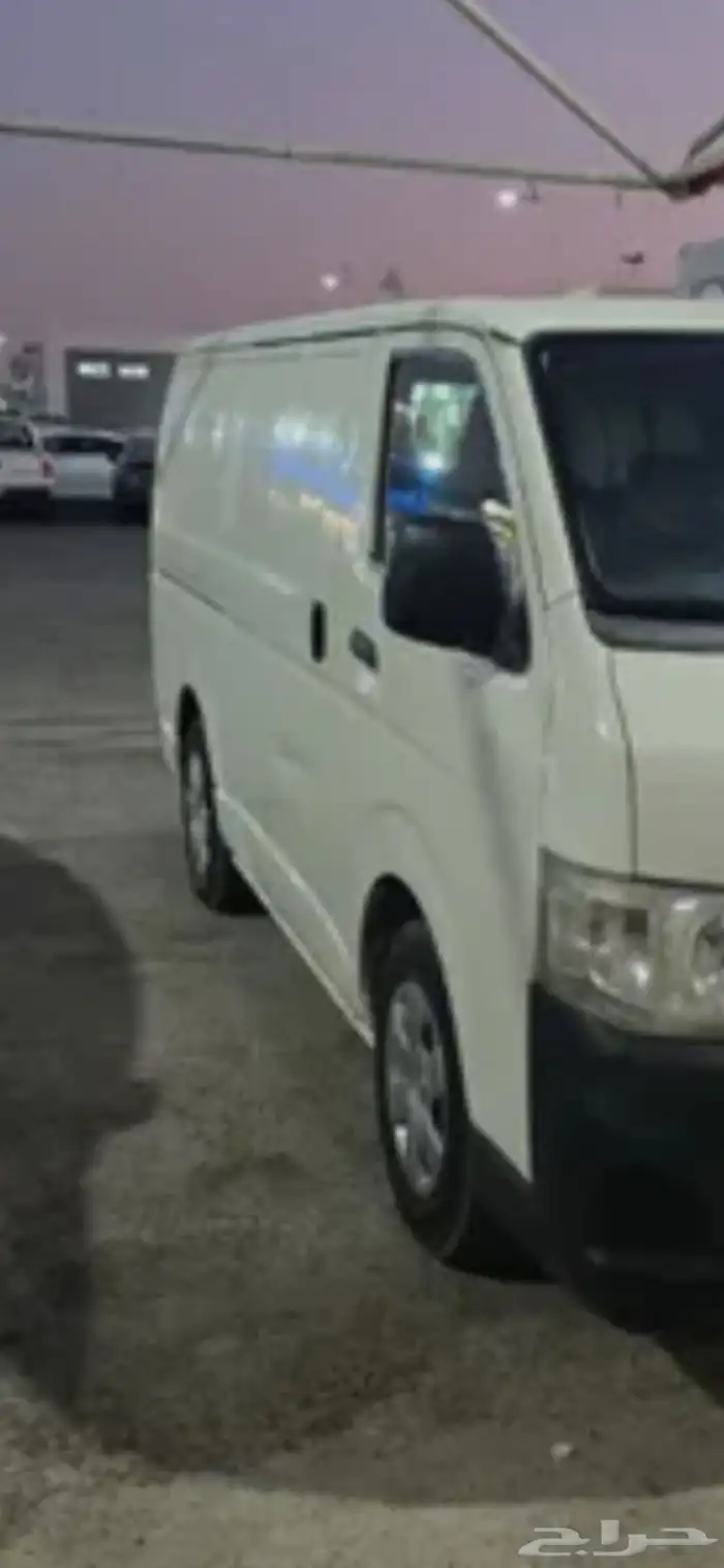 لإيجار باص هايس بضاعه او ركاب 0