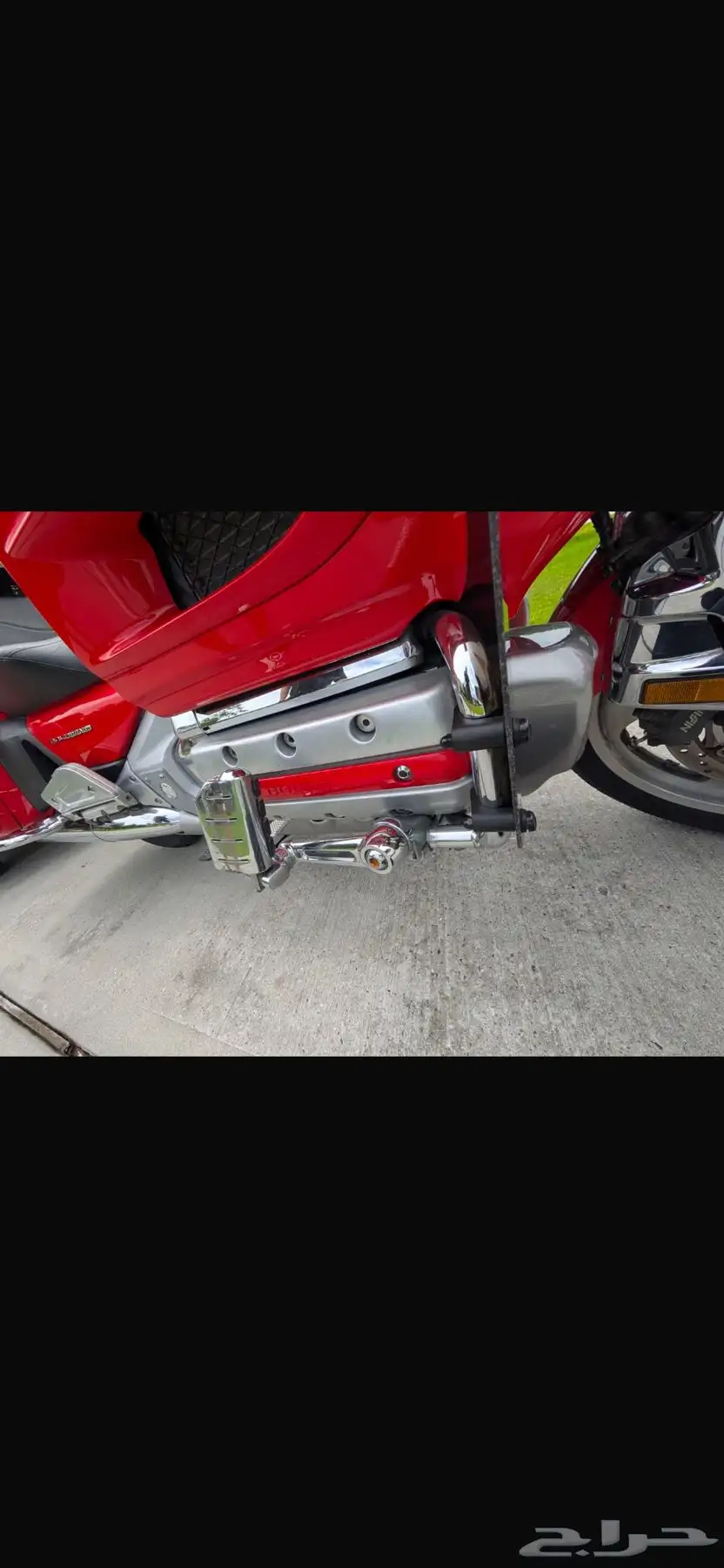 هوندا قولدونق اصدار الاحمر الناري في Honda Goldwing 2004 10
