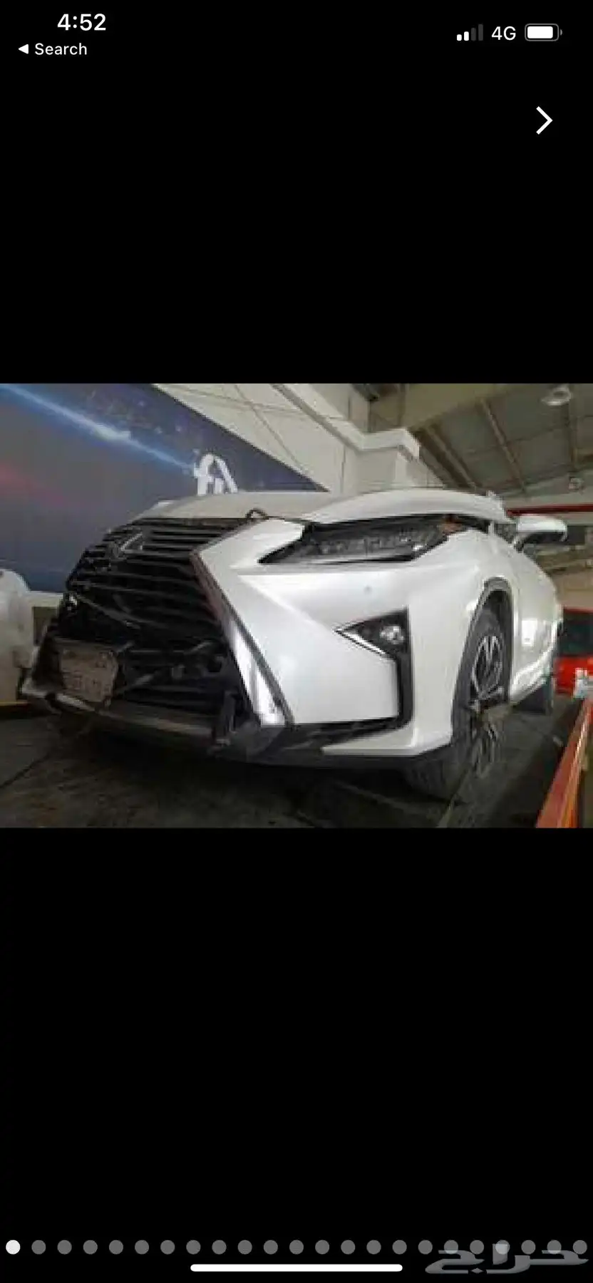 للبيع لكزس RX350 فل كامل لؤلؤي 2019 برجكتر ودبل 38