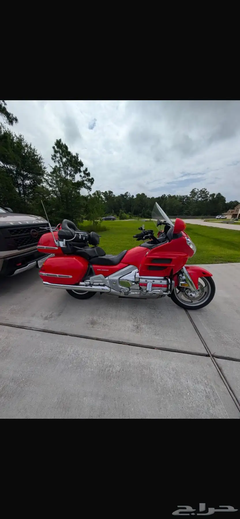 هوندا قولدونق اصدار الاحمر الناري في Honda Goldwing 2004 3