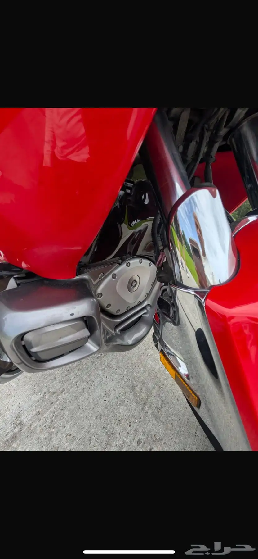 هوندا قولدونق اصدار الاحمر الناري في Honda Goldwing 2004 6
