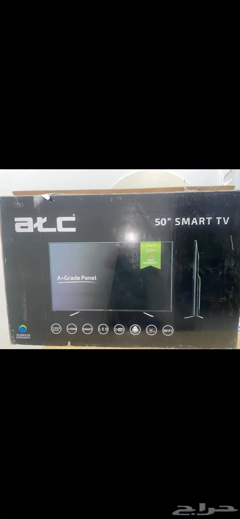 تلفزيون 50 بوصة جديد 0