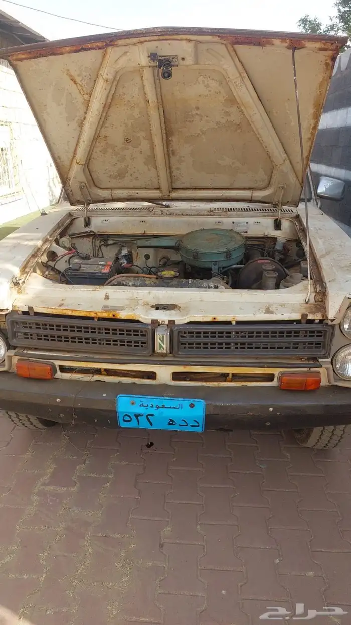 لمحبي السيارات التراثيه للبيع ددسن (نيسان جنيور) موديل 1978 2