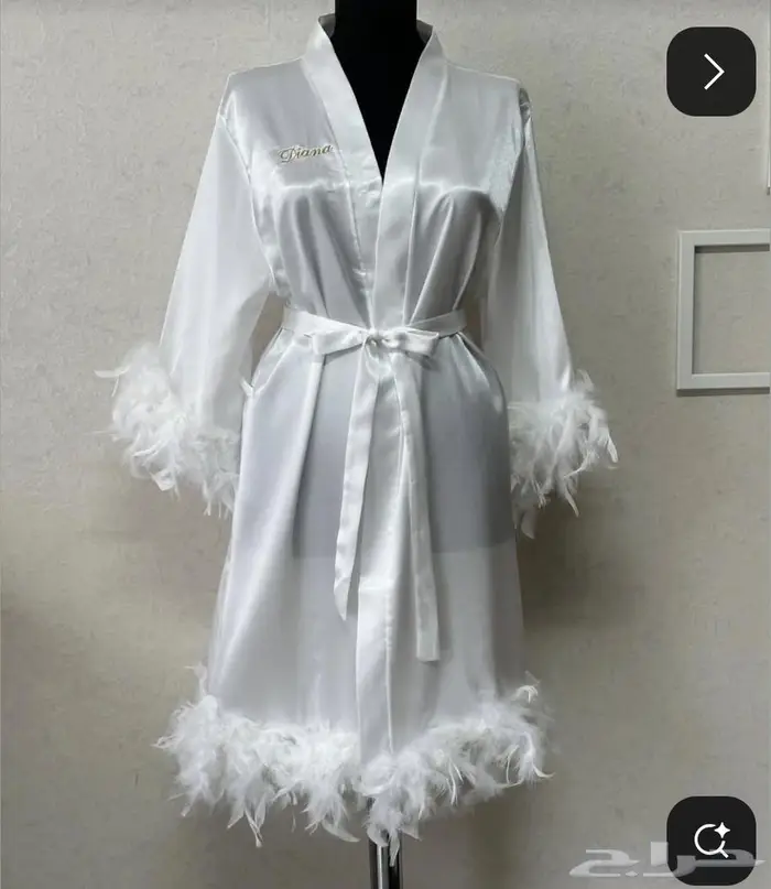 تفصيل وخياطة روب العروسة ساتان 1