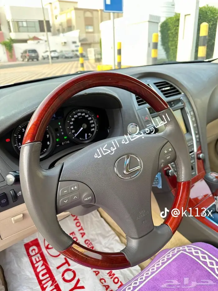 لكزس ES350 موديل 2008 مخزنة سعودي وارد عبداللطيف جميل 16