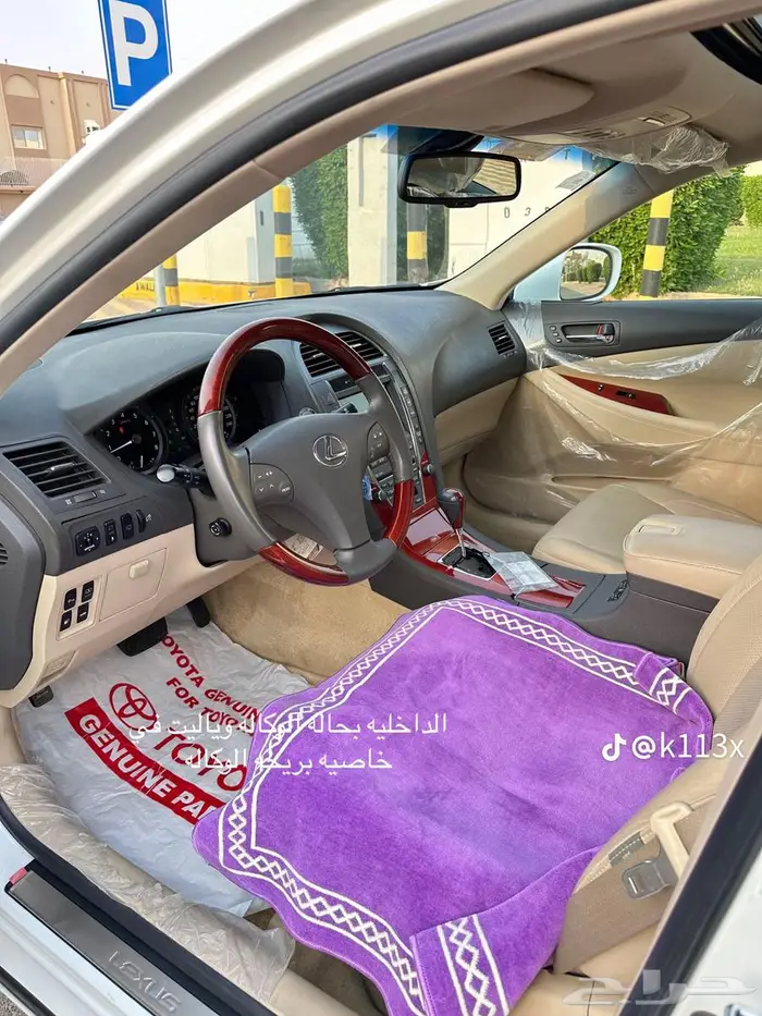 لكزس ES350 موديل 2008 مخزنة سعودي وارد عبداللطيف جميل 27