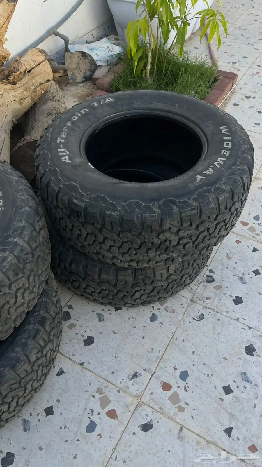 طقم كفرات نص حجري 0