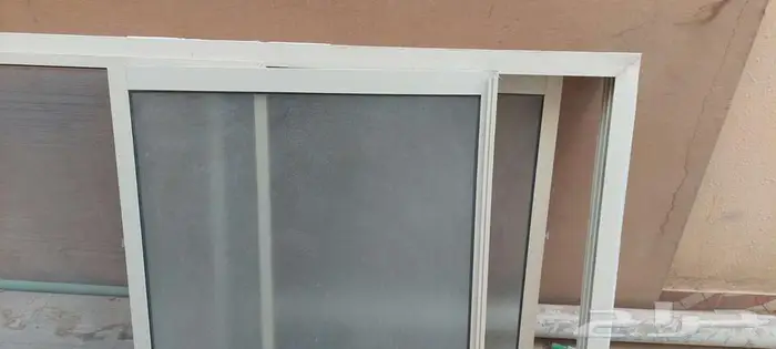 نافذة الألمنيوم اللون بيج 1