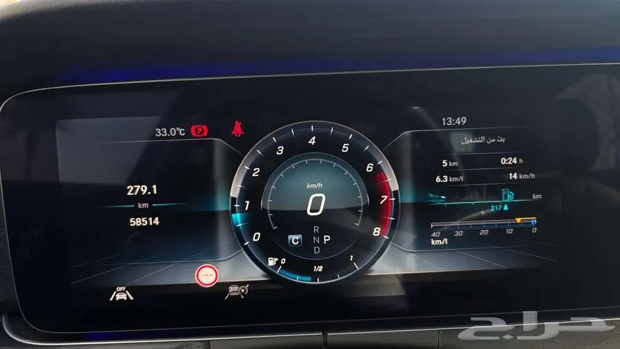 مرسديس E300 الممشى 58 الف 14