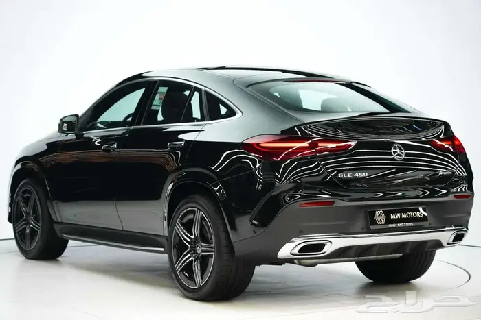مرسيدس GLE 450 Coupe موديل 2025 أصفار خليجي أسود بني 3