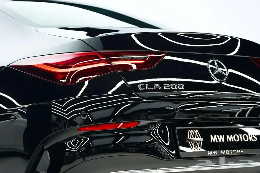 مرسيدس CLA 200 موديل 2026 أصفار خليجي أسود أحمر 22