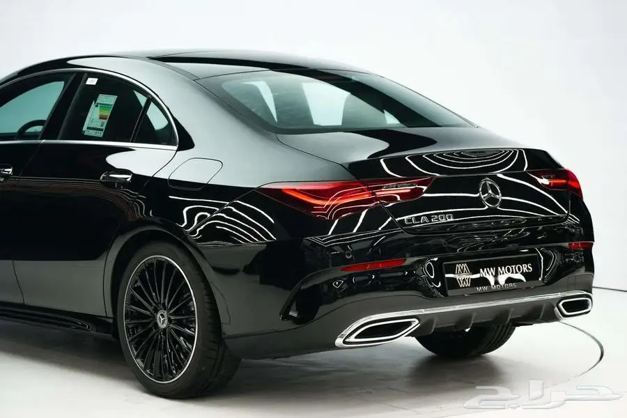 مرسيدس CLA 200 موديل 2026 أصفار خليجي أسود أحمر 5