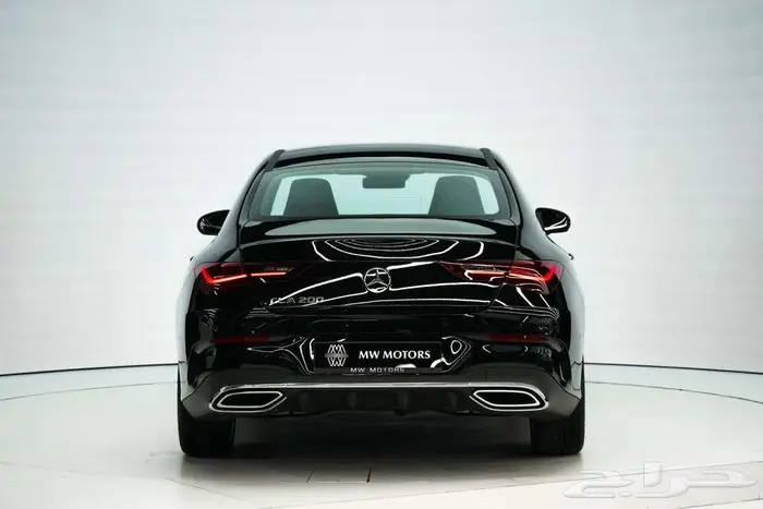 مرسيدس CLA 200 موديل 2026 أصفار خليجي أسود أحمر 4