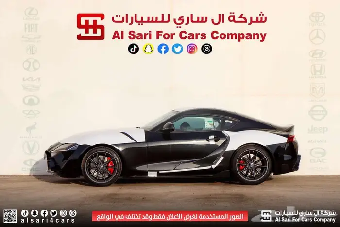 تويوتا سوبرا GT سبورت جير عادي 2025 36