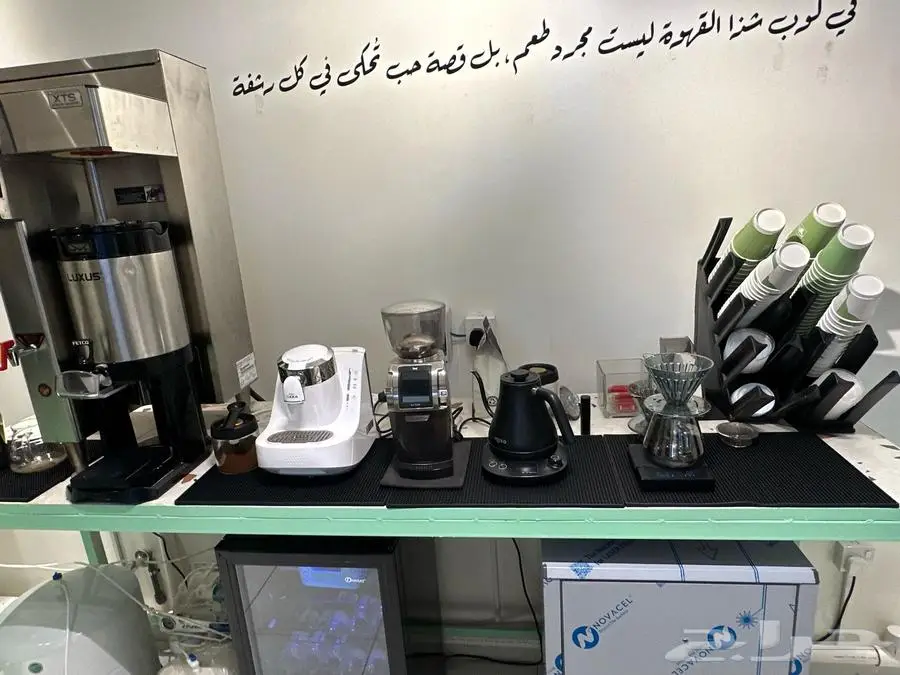 محل كافي شباك للبيع بجميع معداته 3