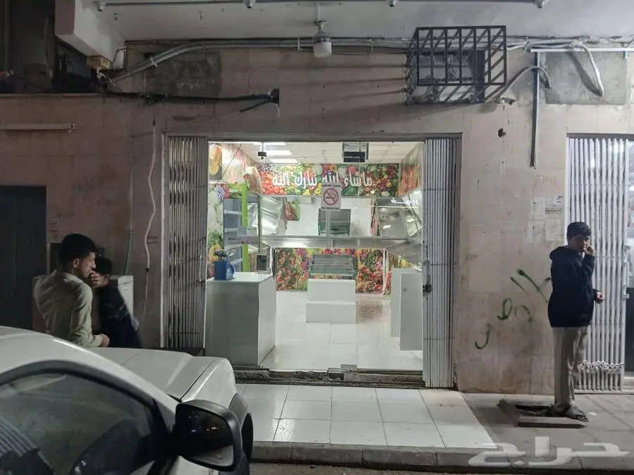 محل خضار للايجار شارع خديجة بنت خويلد 1