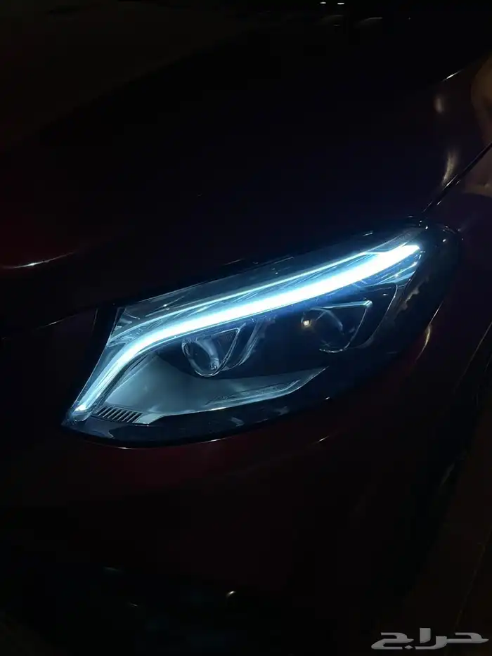 للبيع GLE 63s أحمر غامق 2016 3
