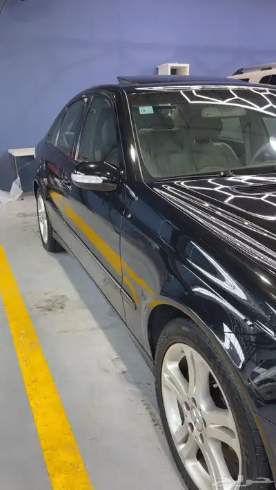 للبيع مرسيدس اي مديل 2006 350الون اسود البدي في رشوش متفرق 0